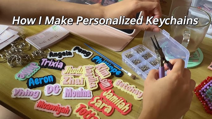 Car Plate Keychain